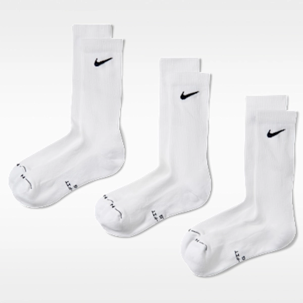 Nike Everyday Elevated Crew Socks (3 Pairs) size 12
