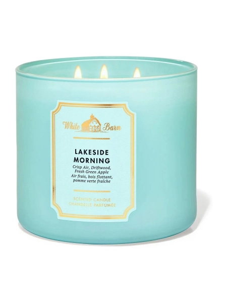 Bath & Body Works Lakeside Morning 3 Wick Candle 411g