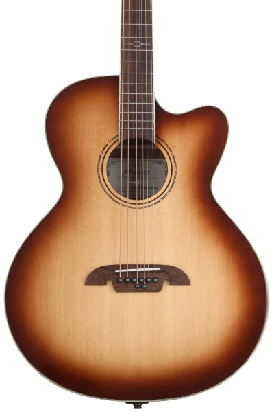Alvarez ABT60CE Artist Series 8-string Baritone Acoustic-electric Guitar - Shadowburst