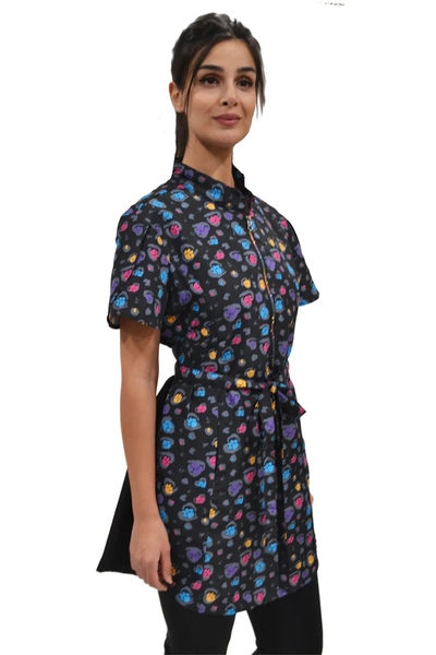 Ladybird Mini Paw Print Scrub Tunic
