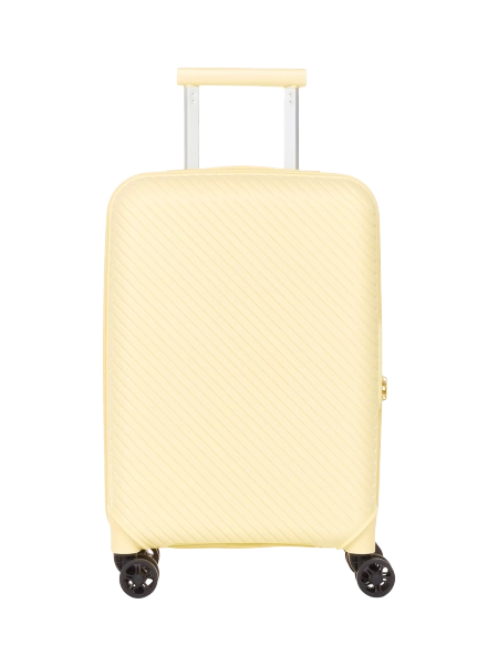 Nere Bondi 4-Wheel Spinner 56cm Cabin Case, 35L, Panna Cotta