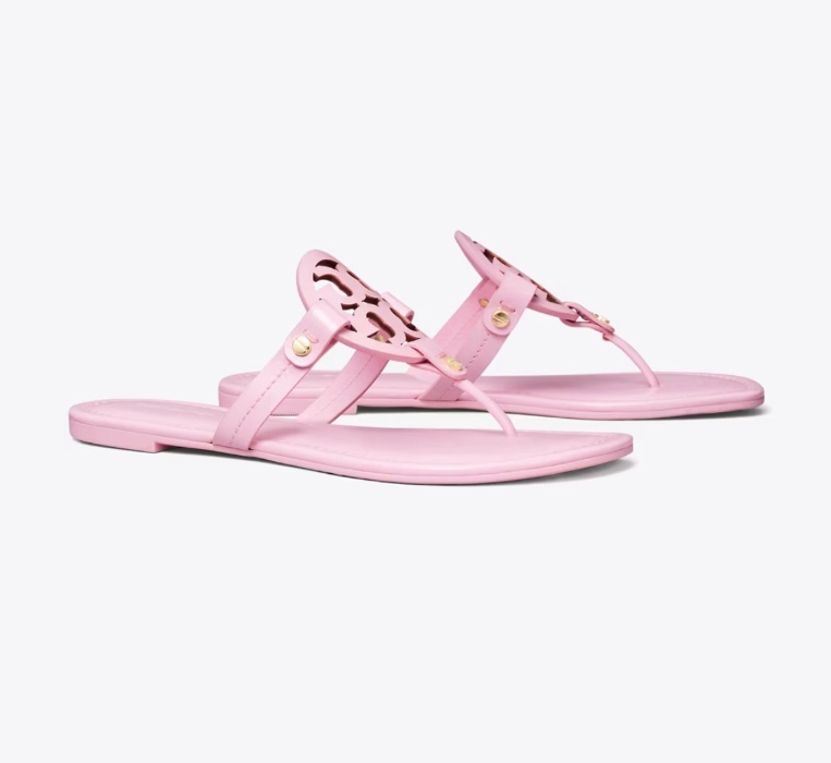 Miller Patent Sandal in petunia