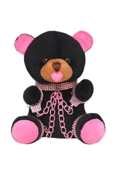 Brat Bling Bondage Bear Plush - Spencer's