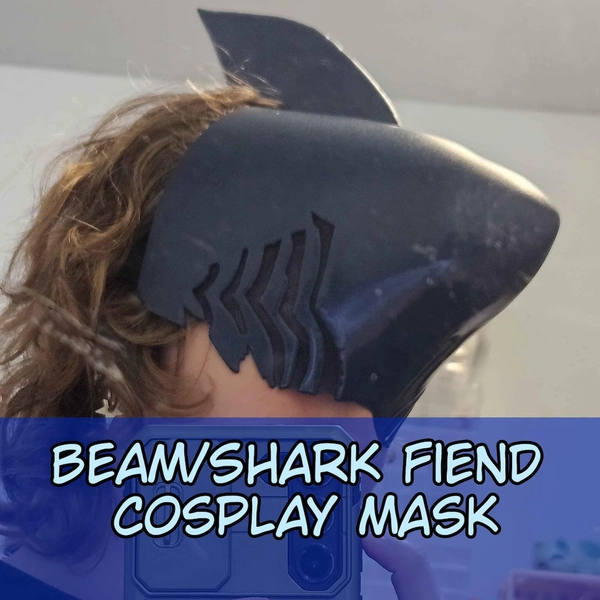Beam/shark Fiend Mask - Etsy