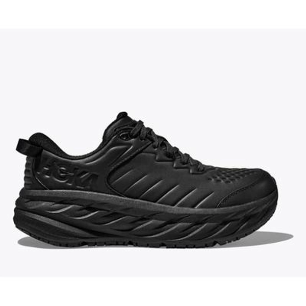 HOKA Women's Bondi SR Shoes in Black, Size 10.5