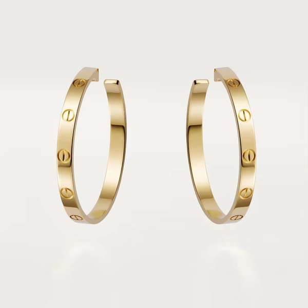 Cartier LOVE hoop earrings