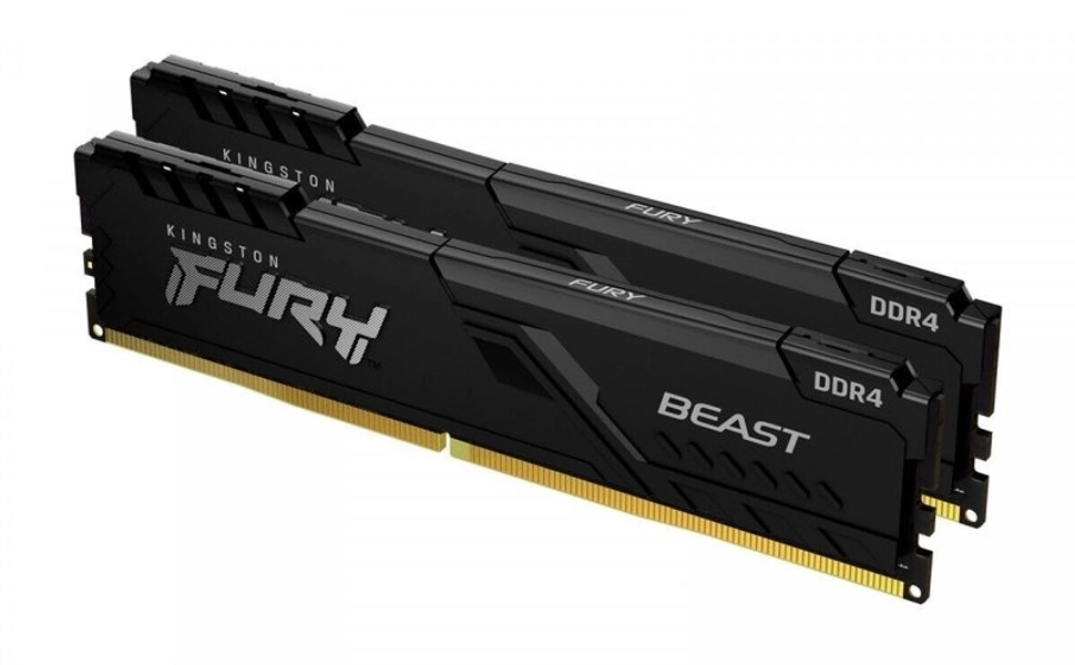 Kingston FURY Beast 64GB (2x32GB) 3200MHz DDR4 CL16 Desktop Memory Kit