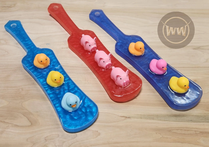 squeaky toy paddles