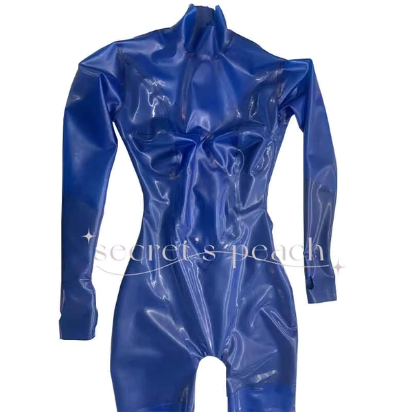 Latex suit with 3D Chest