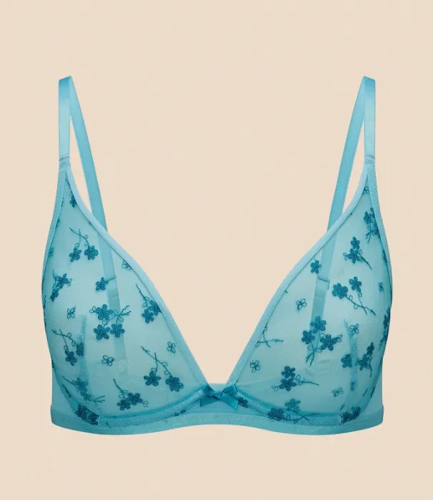  Clementin Unlined Plunge Bra - 44H