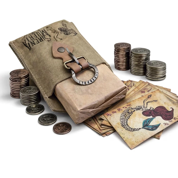 Dead Mermaid Pirate Poker Deck Cards, LARP, US Duty Free!!*, Ren Faire and Cosplay