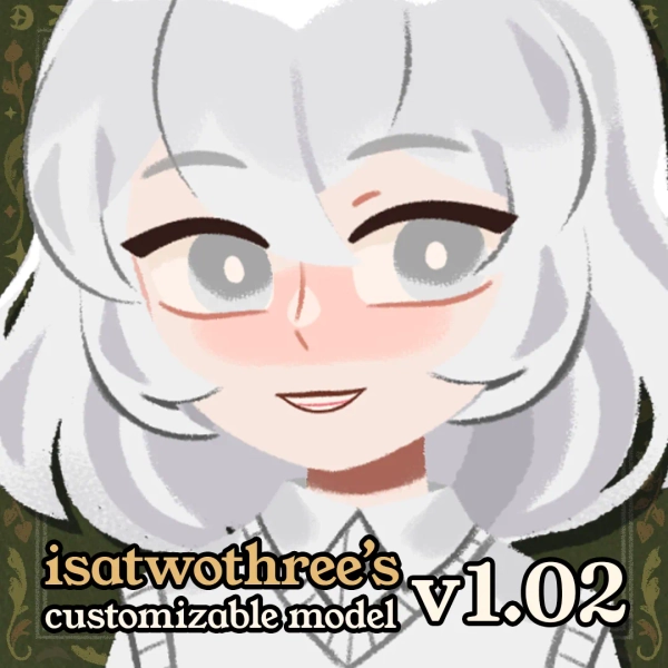 Isa's Customizable Vtuber Model by isatwothree