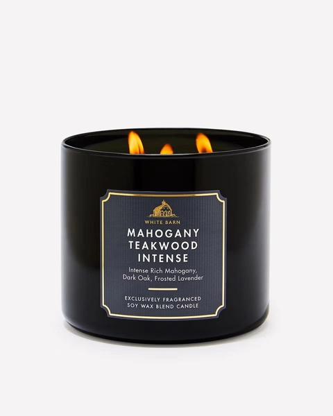 Mahogany Teakwood Intense 3-Wick Candle