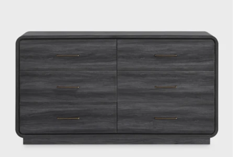 Odin Black 6 Drawer Dresser