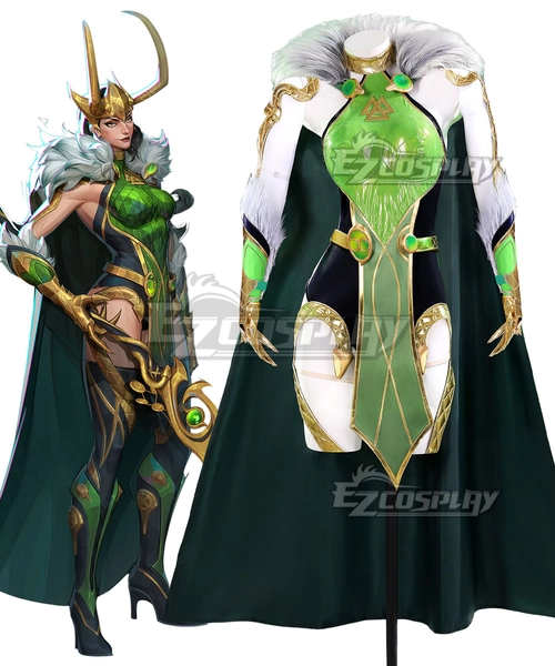 Marvel Rivals Lady Loki Cosplay Costume