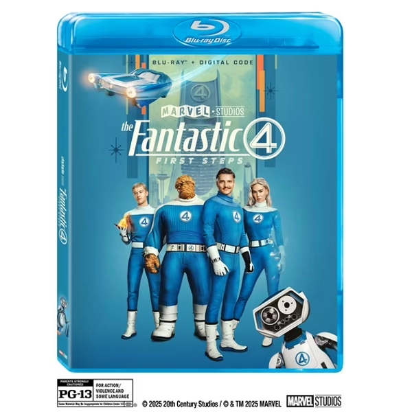 The Fantastic Four: First Steps (Blu-ray + Digital Copy) Marvel Studios, Action & Adventure