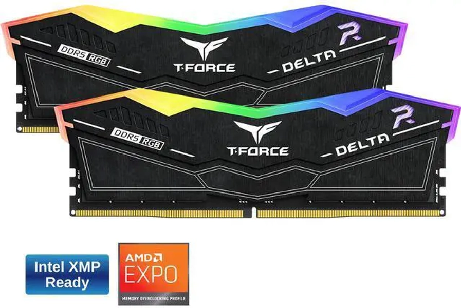 Team Group 16GB (2 x 8GB) 288-Pin PC RAM DDR5 6000 (PC5 48000) Memory Model FF3D516G6000HC38ADC01
