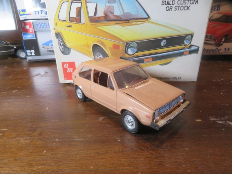 Original AMT VW Rabbit Built 1/25