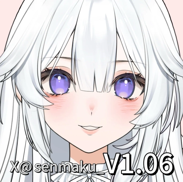 NEW VTUBER MODEL! - SenCustomizableModel by 煎卷 (@senmaku_)