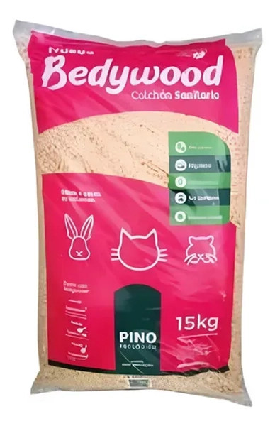 Piedras Sanitarias Pino Bedywood X 15 Kg