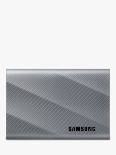 Samsung T9 USB 3.2 Gen 2 Portable SSD Hard Drive, 4TB, Black