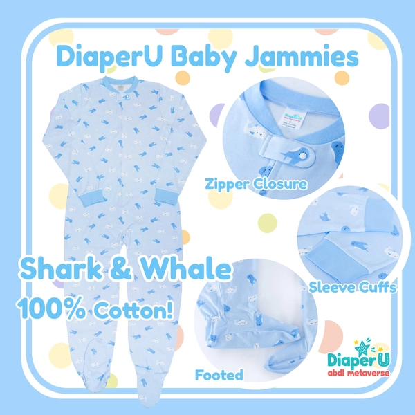 ABDL Shark & Whale Jammies