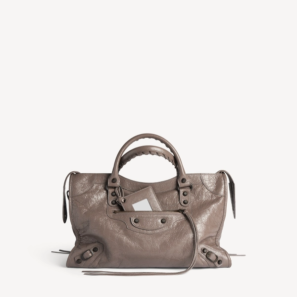 Women's Le City Bag Medium in Dark Noix