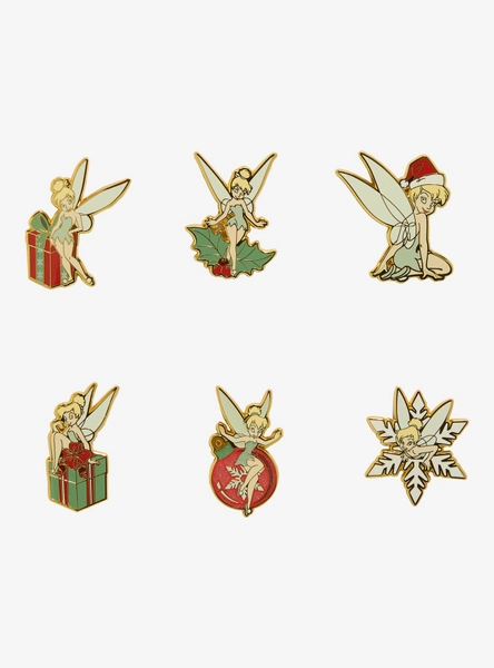 Loungefly Disney Peter Pan Tinker Bell Holiday Blind Box Enamel Pin