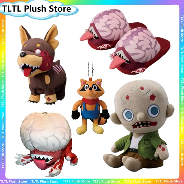 Resident Evil Pluche Speelgoed Monster Licker Slippers Zombie Hond Zombie Man 30e Jubileum Peluche Pop Speelgoed voor Volwassenen Fans Cadeau - AliExpress 26