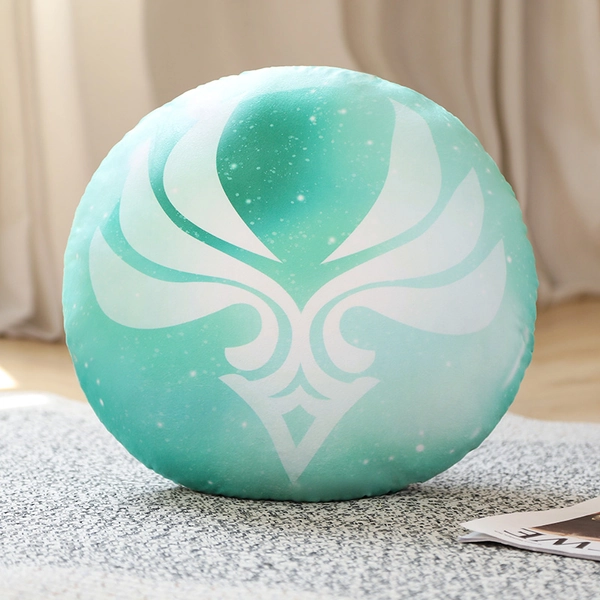 Genshin Impact Plush Cushion Seven Elements Genshin Throw Pillow - Anemo