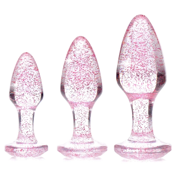 Booty Sparks Pink Glitter Gem - Anal Toys | Adam & Eve
