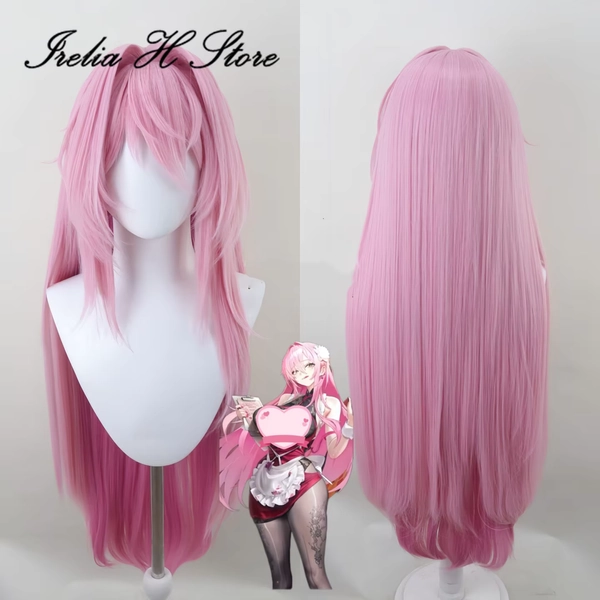 Perruque en velours Irelia H Store, perruque de cosplay nikkeeaw - AliExpress