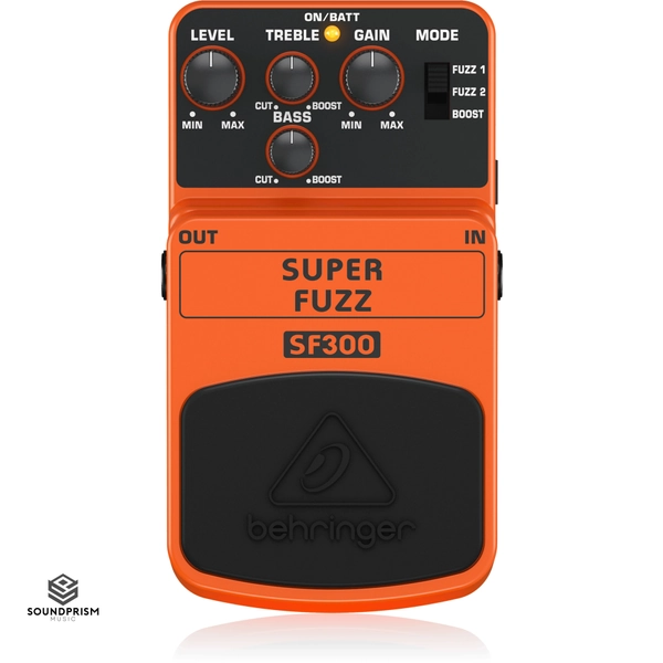 Behringer SF300 3-Mode Fuzz Distortion Effects Pedal