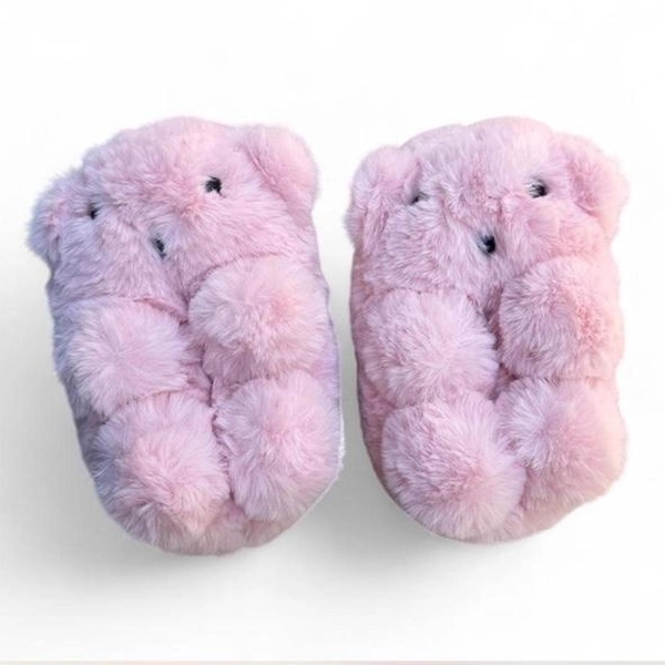 SKIMS TEDDY SLIPPER| COLOR:
BARELY IPINK SIZE: 35