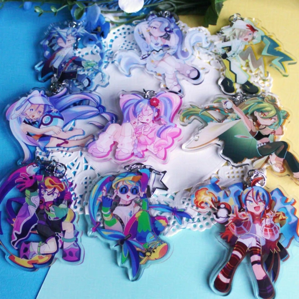Project Voltage Pokemiku Charms | Electric, Fairy, Fire, Flying, Ground, Ice, Normal, Poison, Water Type - Etsy