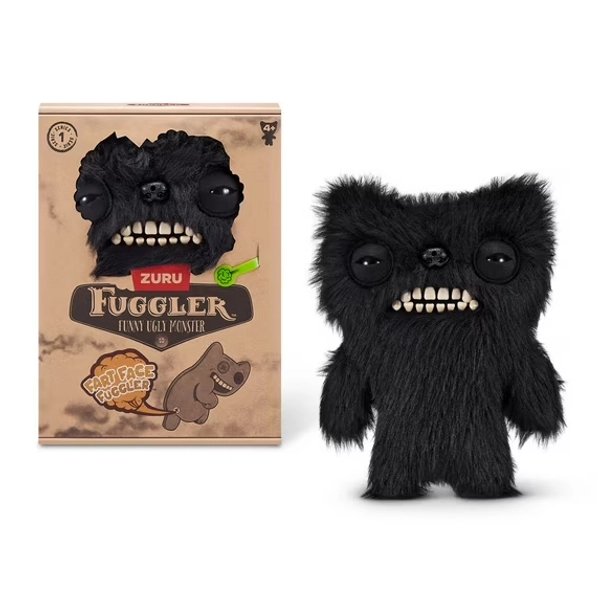Fuggler Fart Face 9 inch (Munch Munch) Soft Plush, Funny Ugly Monster Stuffed Animal Toy by ZURU