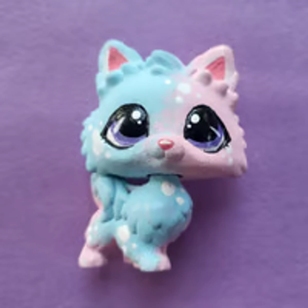 Littlest Pet Shop Custom - Cotton Candy Pomeranian