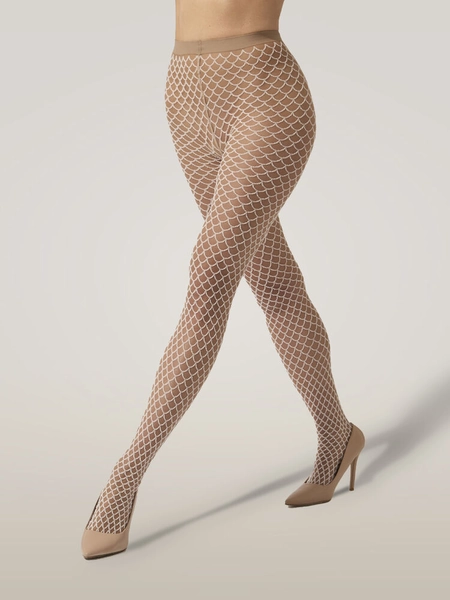 Velvet Net Tights