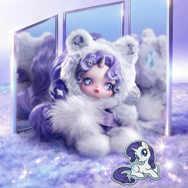 SKULLPANDA × My Little Pony Series Plush Doll Pendant|POP MART US Official
