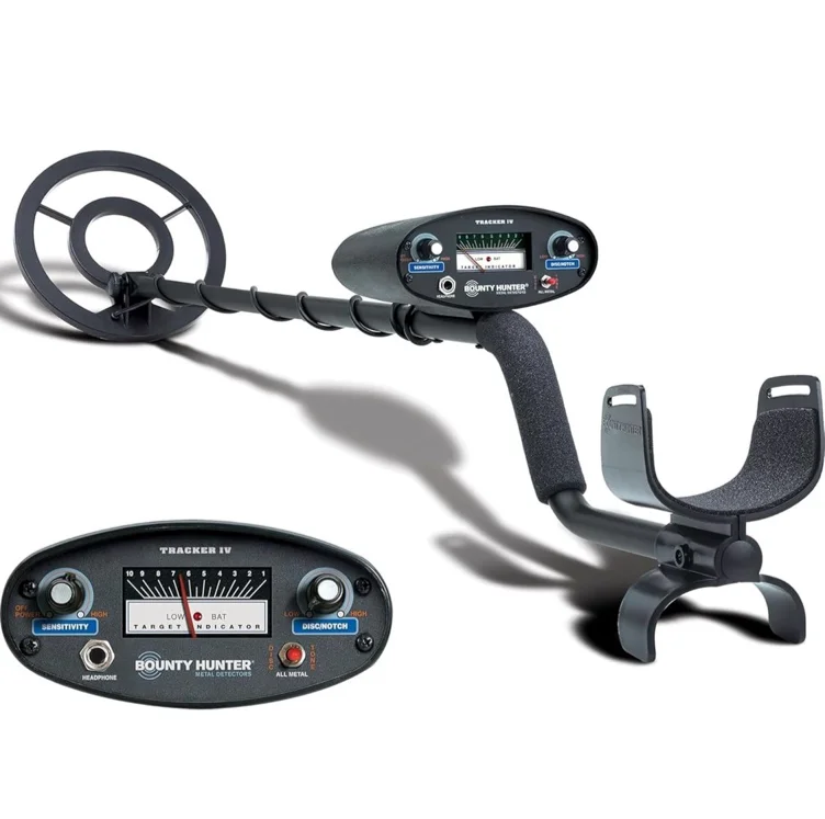 Bounty Hunter TK4 Tracker IV Metal Detector & Bounty Carry Bag