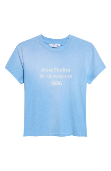 Etza U 1996 Strayed Logo Cotton & Hemp Graphic T-Shirt