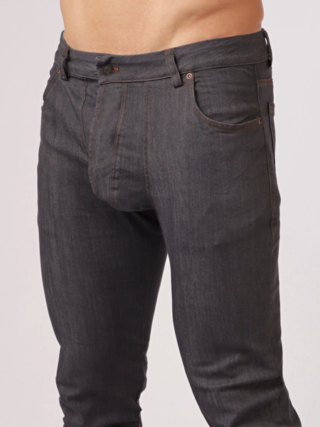 Rick Majors Button-Fly Extreme Bulge Jeans Thunder