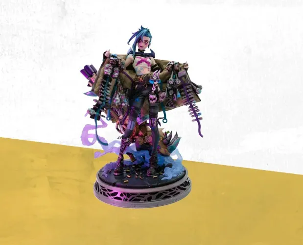 Arcane Champion Jinx Figure
