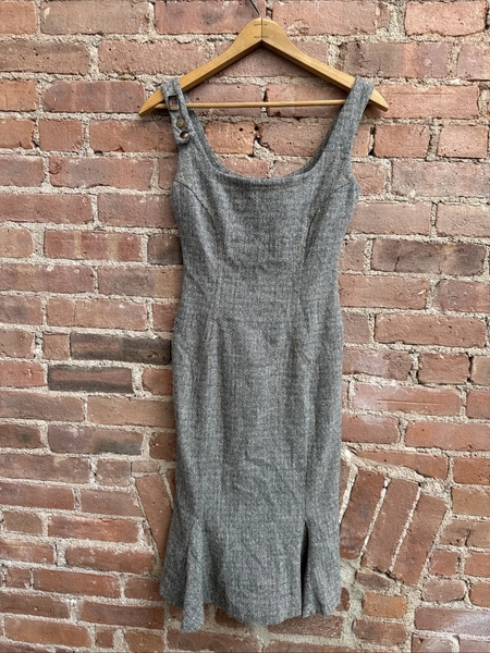 Vintage Miss Sixty Women’s Tweed Dress, Sz XS, Italy
