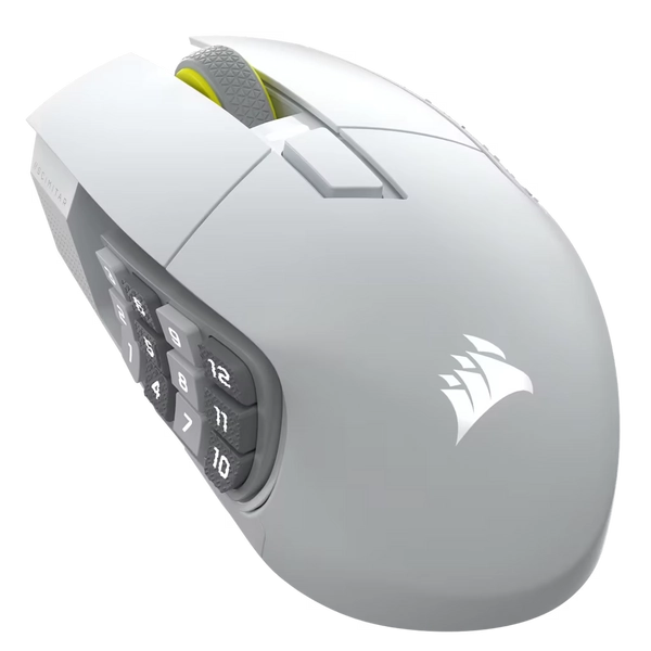SCIMITAR ELITE WIRELESS SE MMO Gaming Mouse – White