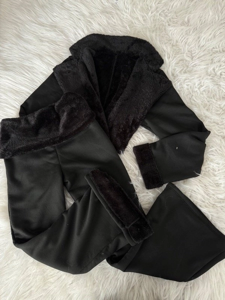 Black plush set