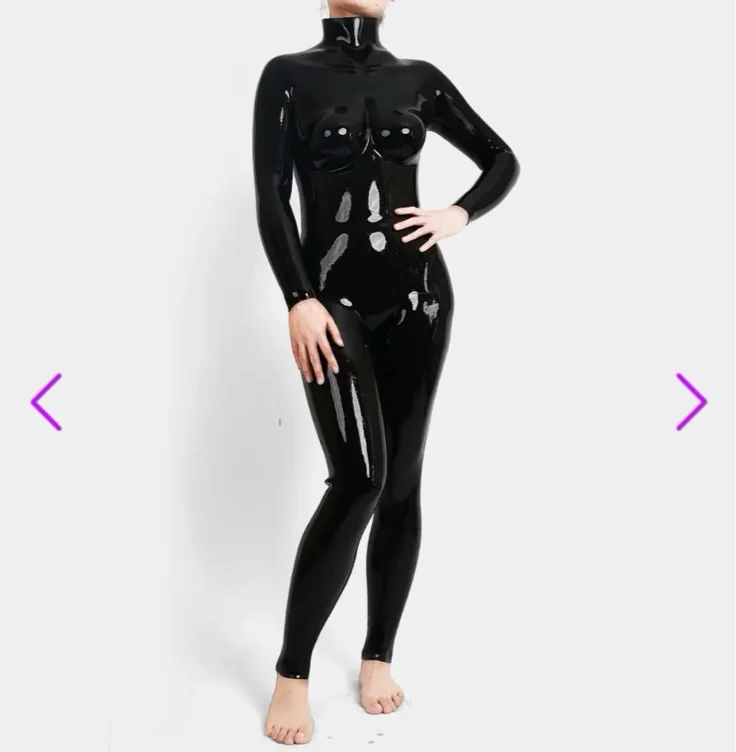 Silicone Neck-entry Femme Catsuit – FeturaX