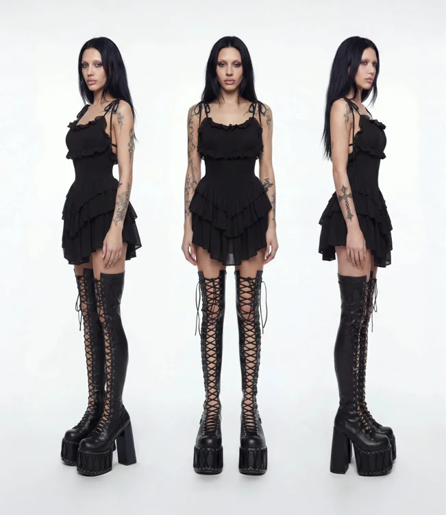 "NYMPHET" Mini Dress