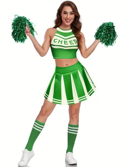 a set six attractive cheerleading gymnastics outfits women - Temu Canada