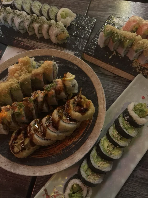 Go get sushi 🍱 